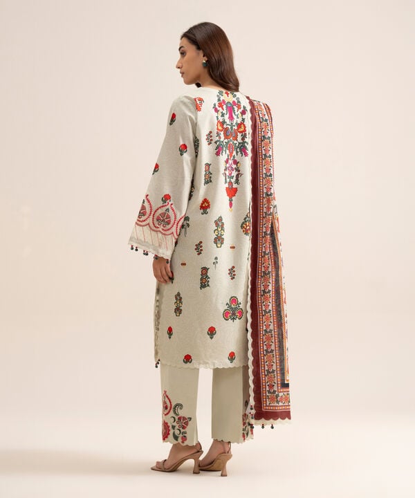 3 Piece - Embroidered Lawn Suit