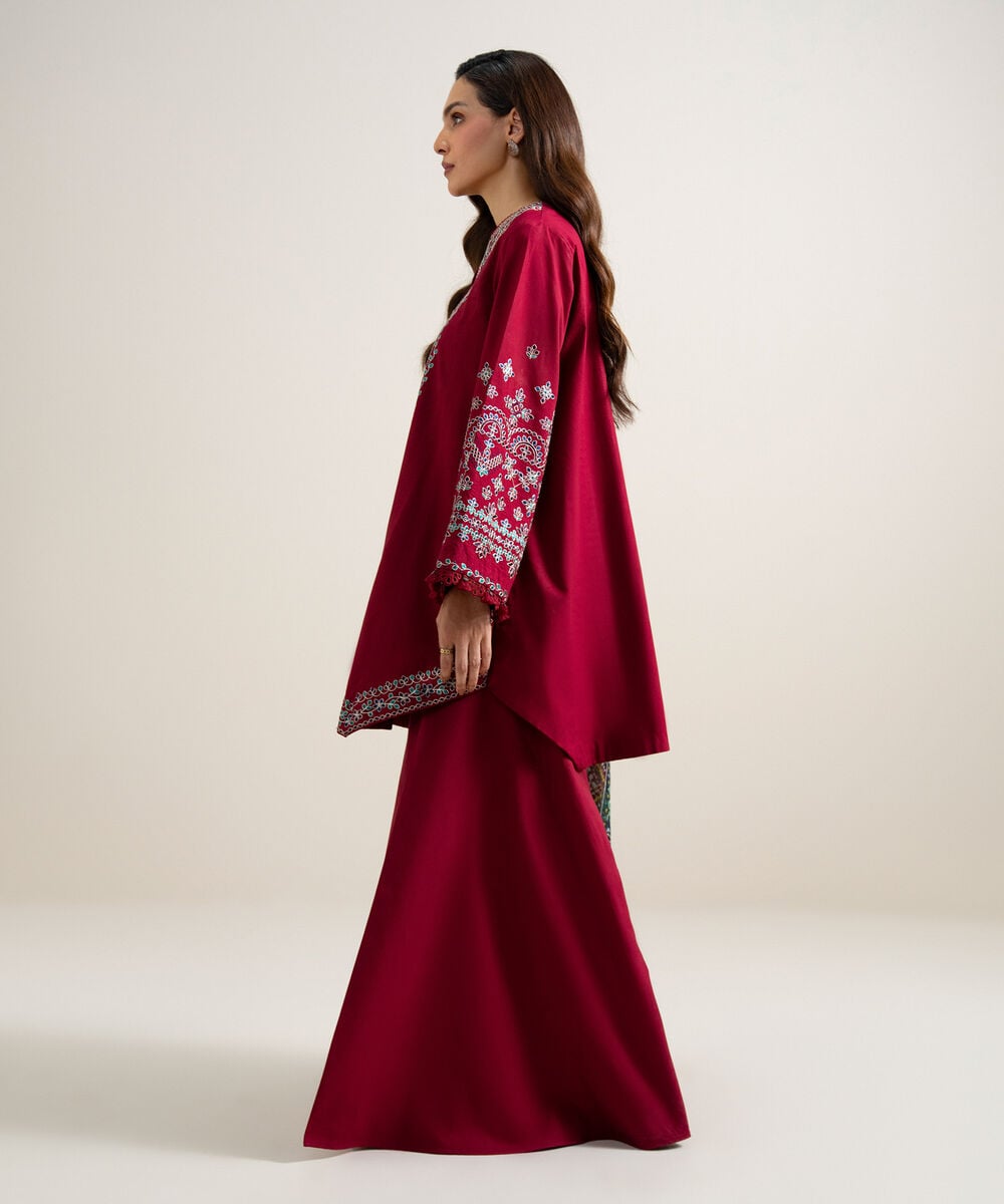 3 Piece - Embroidered Lawn Suit 3PESGS26V741