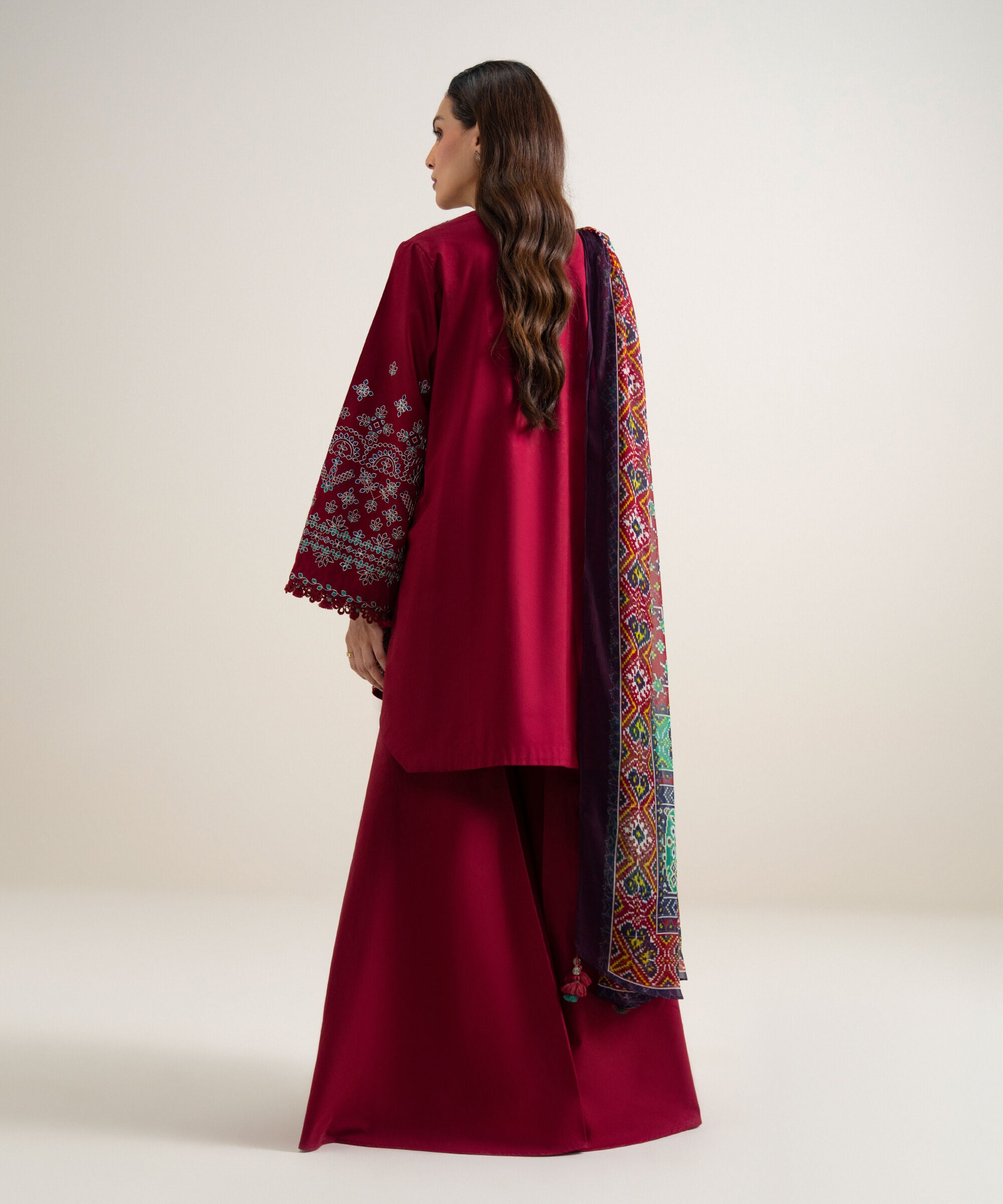 3 Piece - Embroidered Lawn Suit 3PESGS26V741