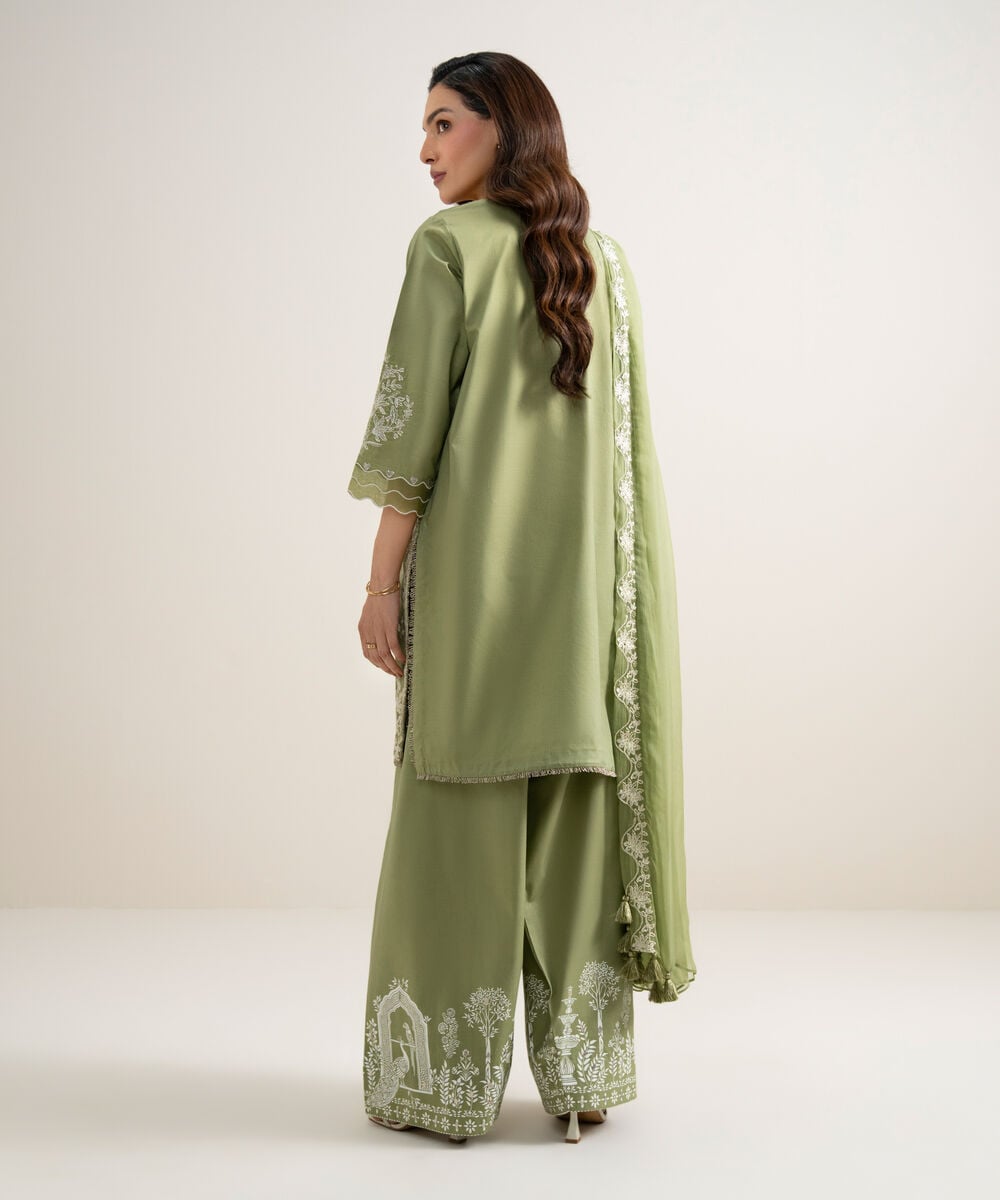 3 Piece - Embroidered Lawn Suit 3PESGS26V753