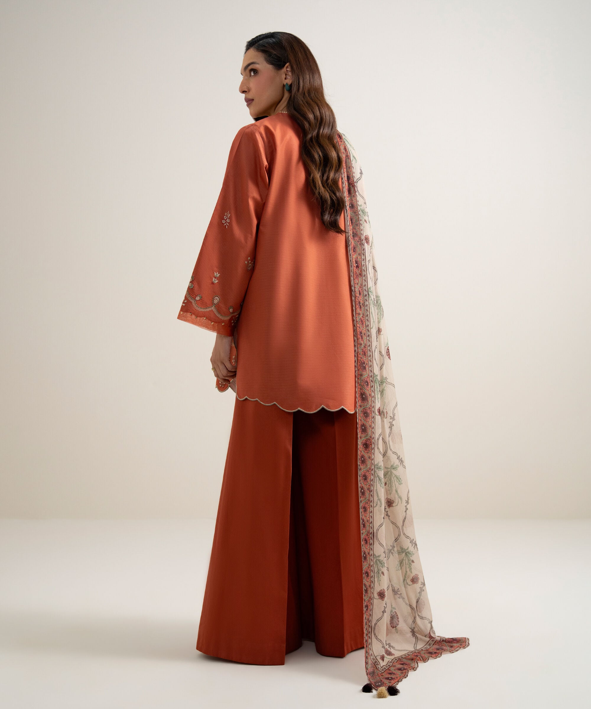 3 Piece - Embroidered Zari Lawn Suit 3PESGS26V770