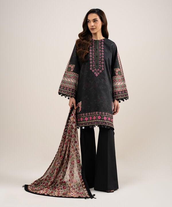 3 Piece - Embroidered Lawn Suit