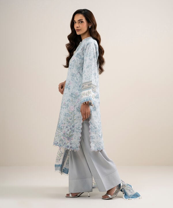 3 Piece - Embroidered Lawn Suit