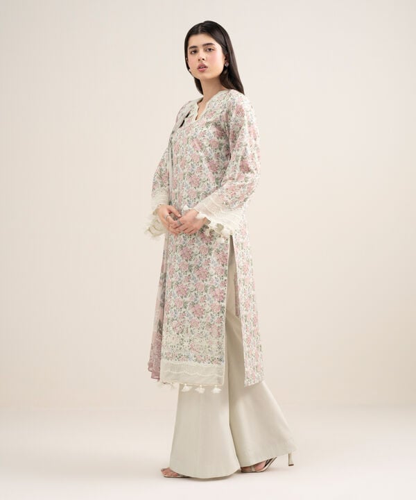 3 Piece - Embroidered Lawn Suit