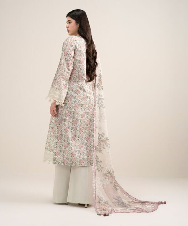 3 Piece - Embroidered Lawn Suit