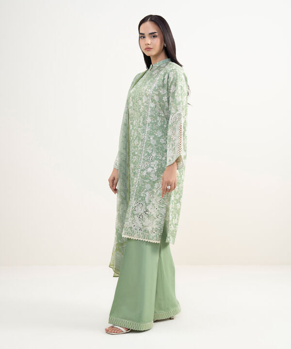 3 Piece - Embroidered Lawn Suit
