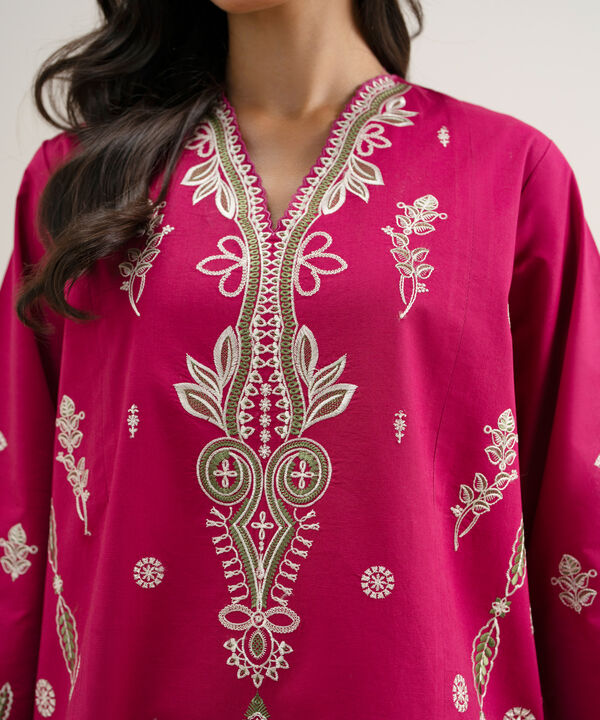 3 Piece - Embroidered Lawn Suit