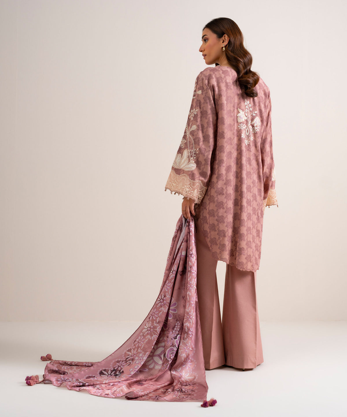 3 Piece - Embroidered Jacquard Suit 3PESTS26V720