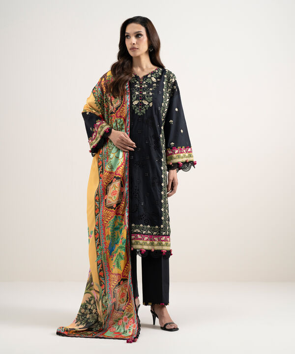 3 Piece - Embroidered Lawn Suit