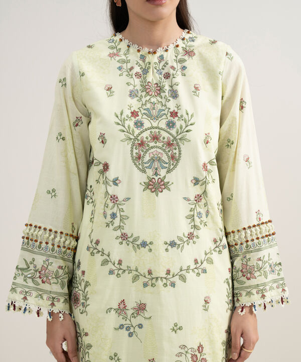 3 Piece - Embroidered Lawn Suit