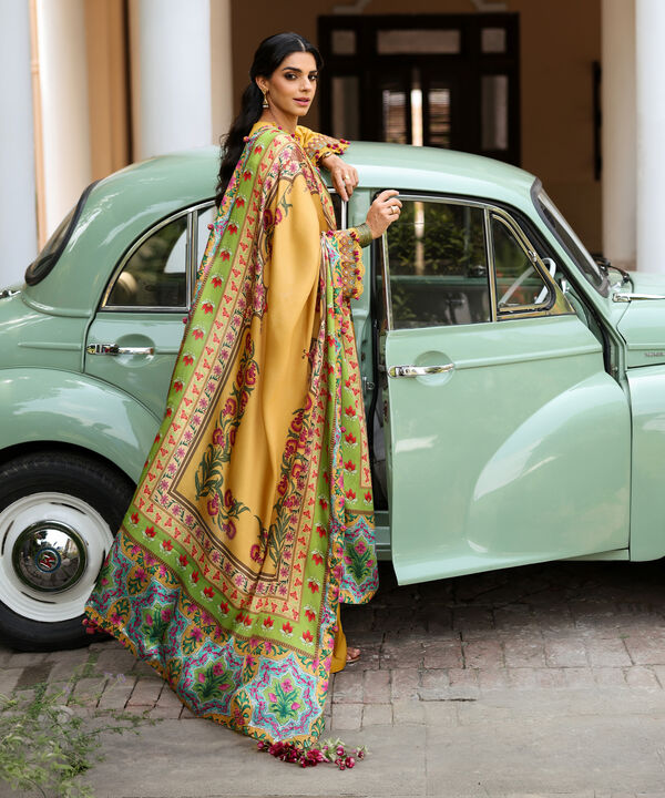 3 Piece - Embroidered Lawn Suit