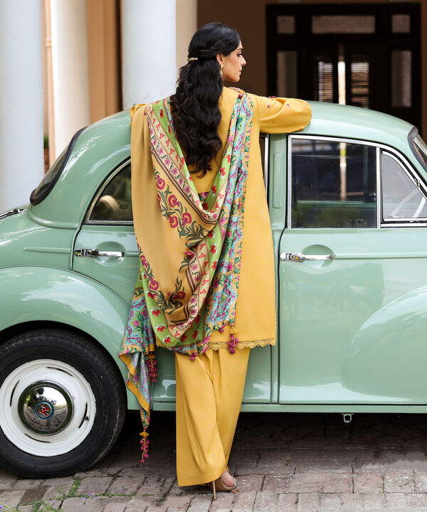 3 Piece - Embroidered Lawn Suit