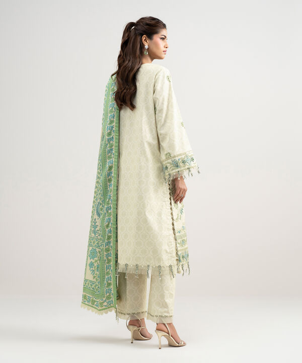3 Piece - Embroidered Lawn Suit