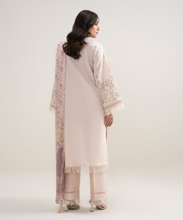 3 Piece - Embroidered Lawn Suit