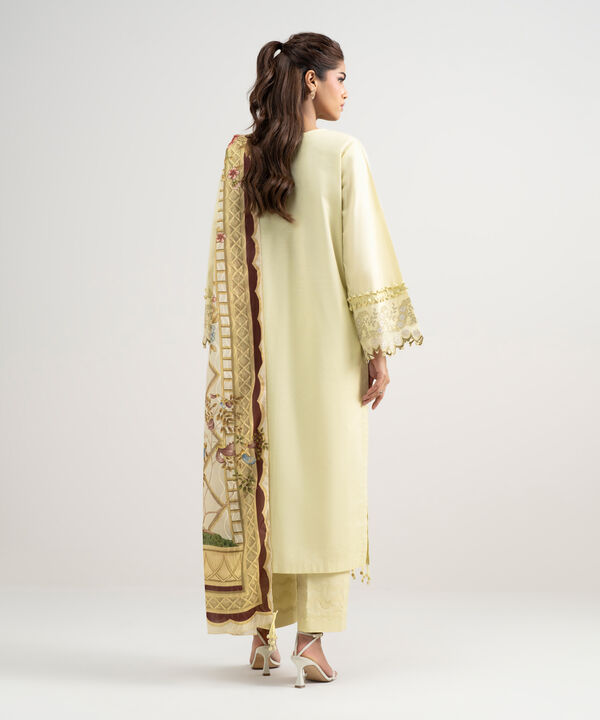 3 Piece - Embroidered Lawn Suit