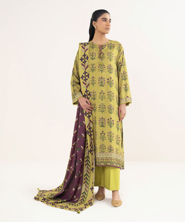 Printed Linen Dupatta