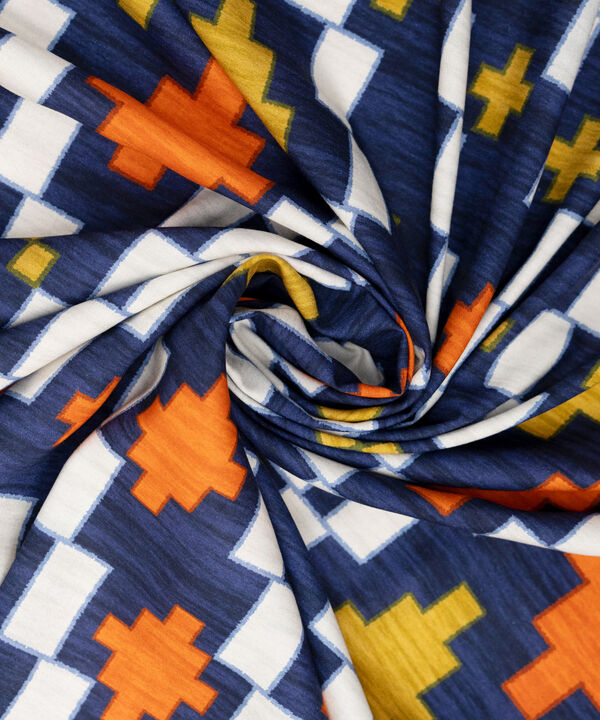 Printed Linen Dupatta