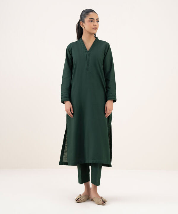 Solid Light Khaddar Shirt