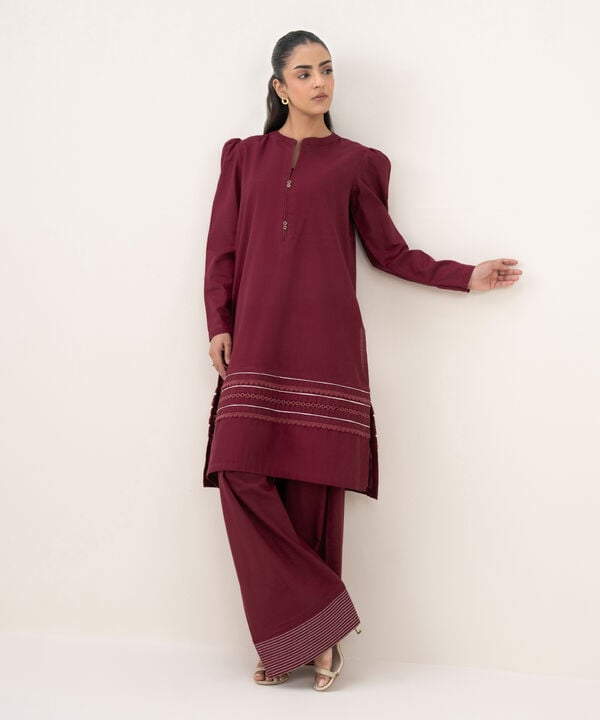 Solid Light Khaddar Shirt