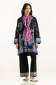 3Pc Cambric Printed Shirt And Trouser With Printed Scarf