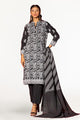 3 Piece Cambric Block Printed Suit