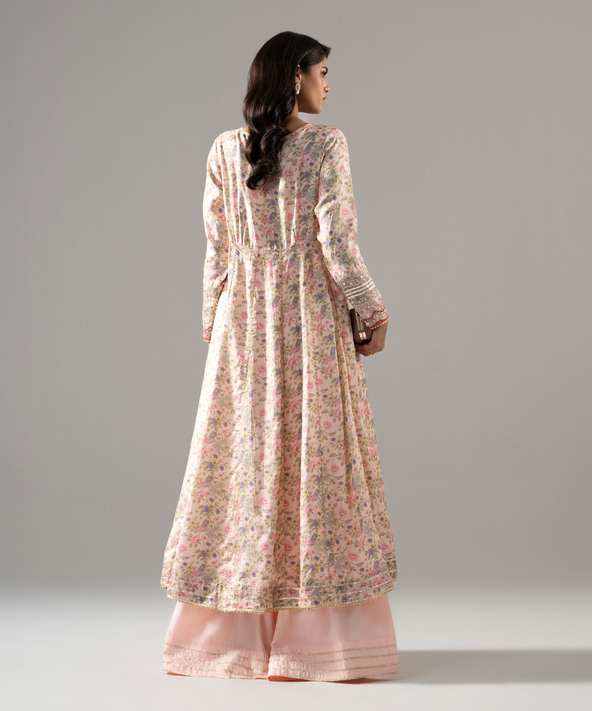 2 Piece - Embroidered Raw Silk Suit 3SFW26STV108