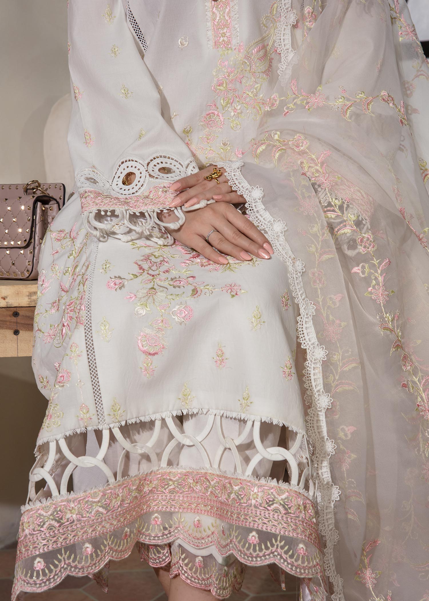 M.Luxe Fabrics Peach LF-412