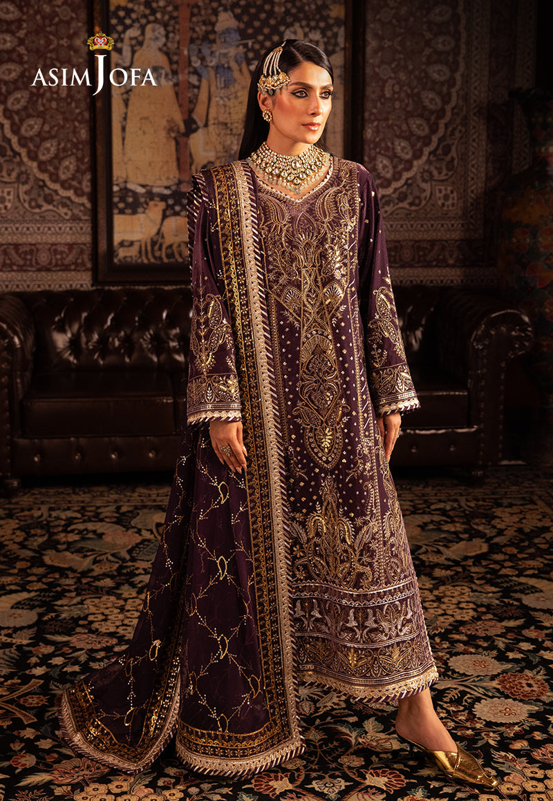 AJMMD-06 EMBROIDERED STITCHED 3 PCS
