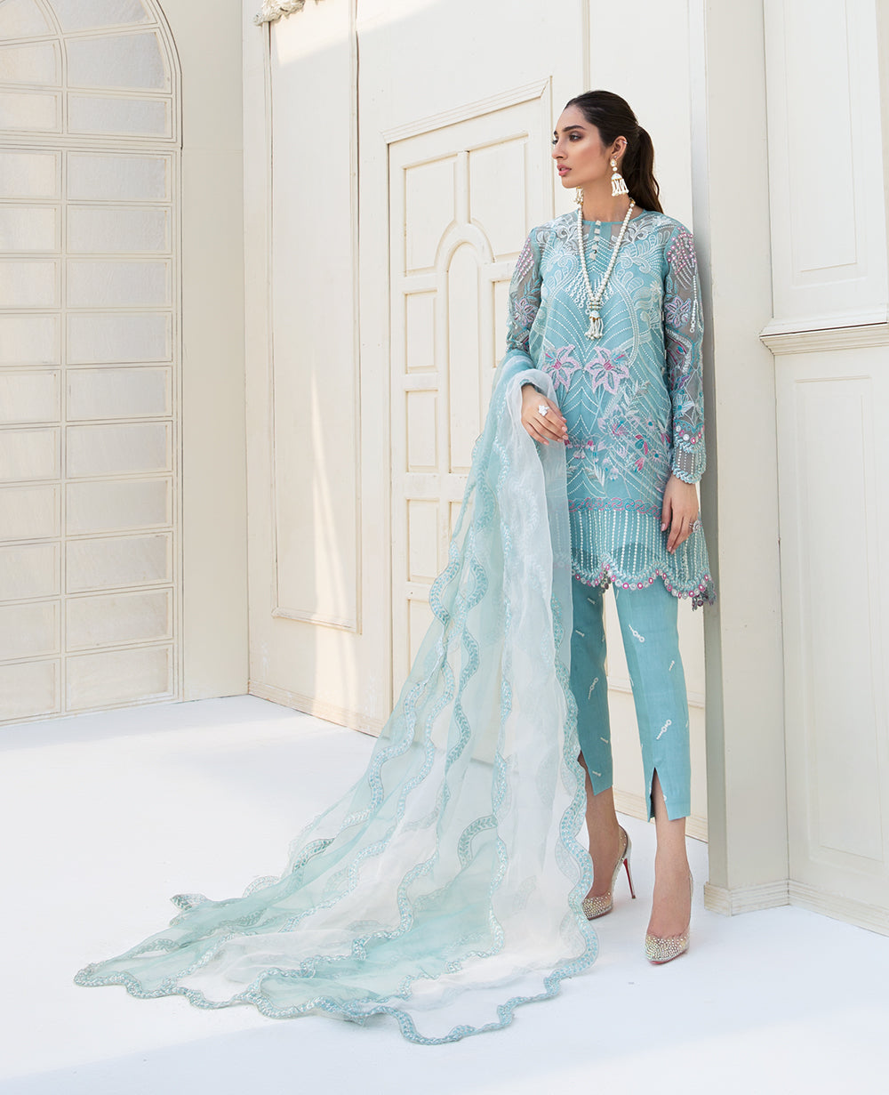 Plain Silk Trousers