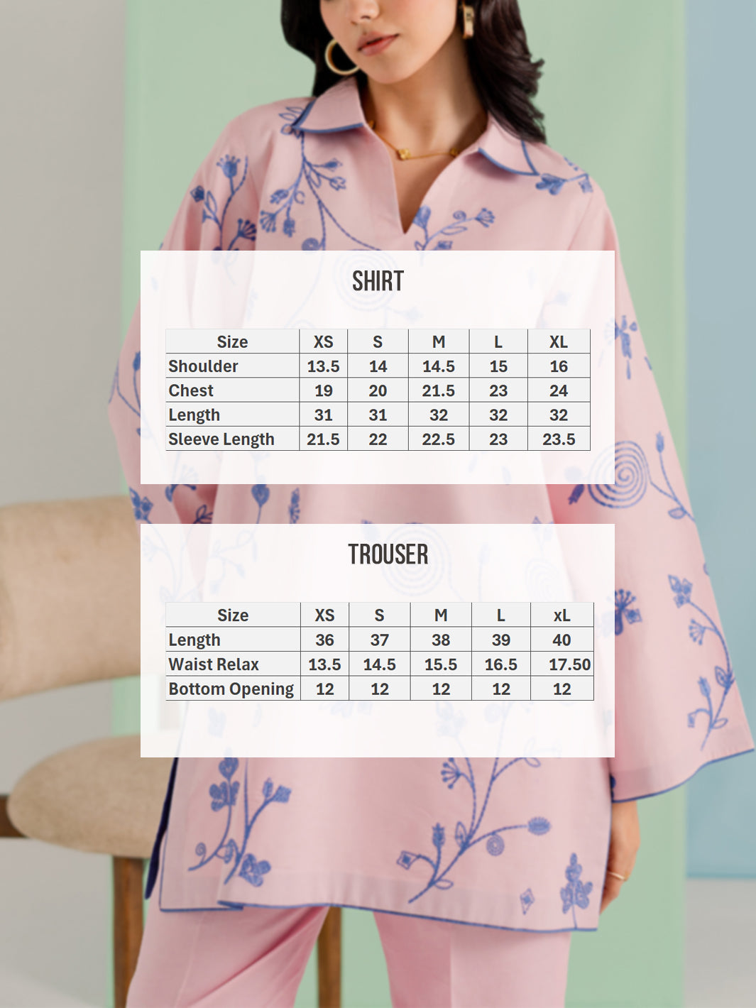 Avera - 2Pc Embroidered Co-ords Cotton Set