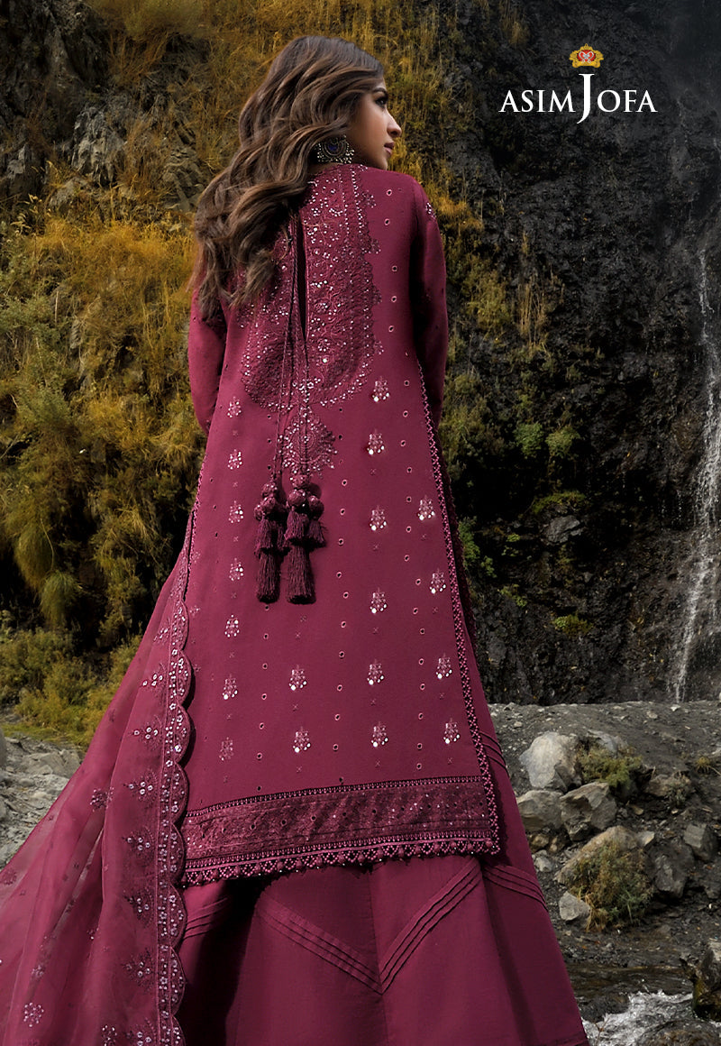 AJSL-19 EMBROIDERED LAWN 3 PCS