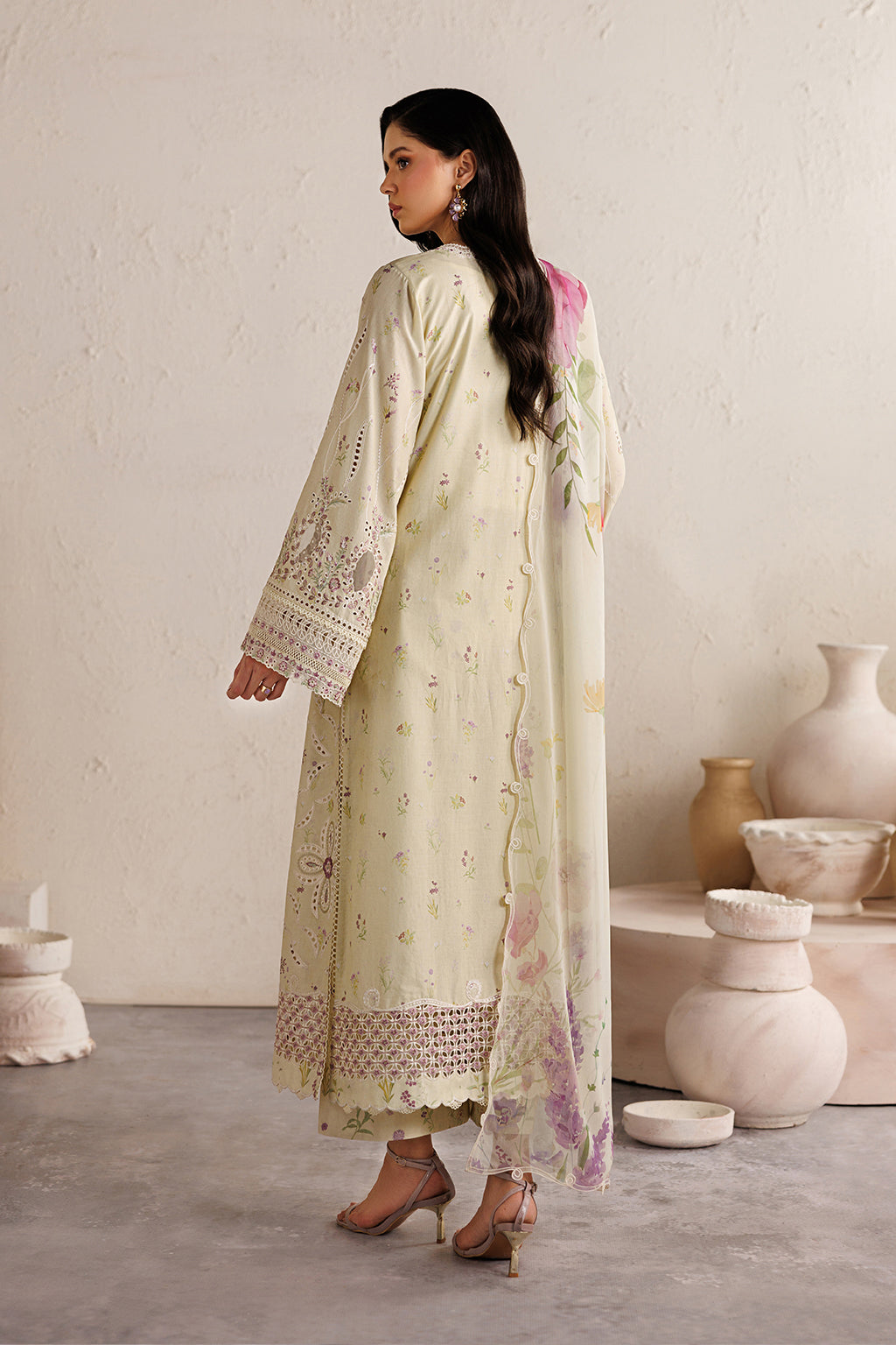 IBE-08 Embroidered Lawn
