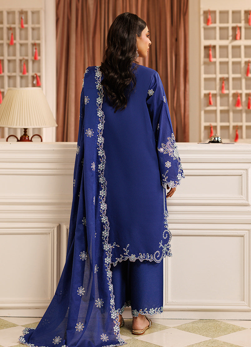 Embroidered 3 PC Suit - 15945401310020