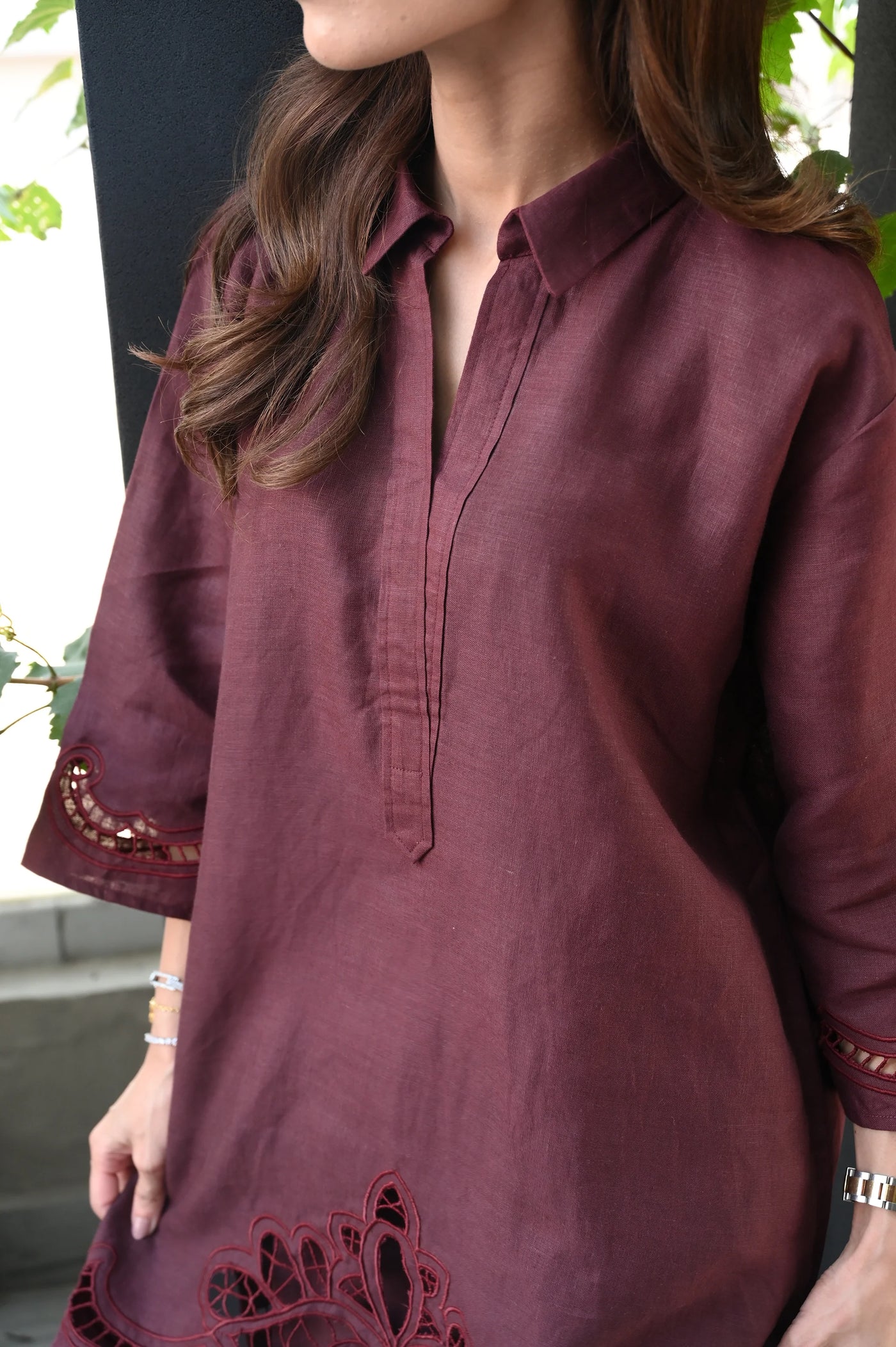 Burgundy Amaani Set