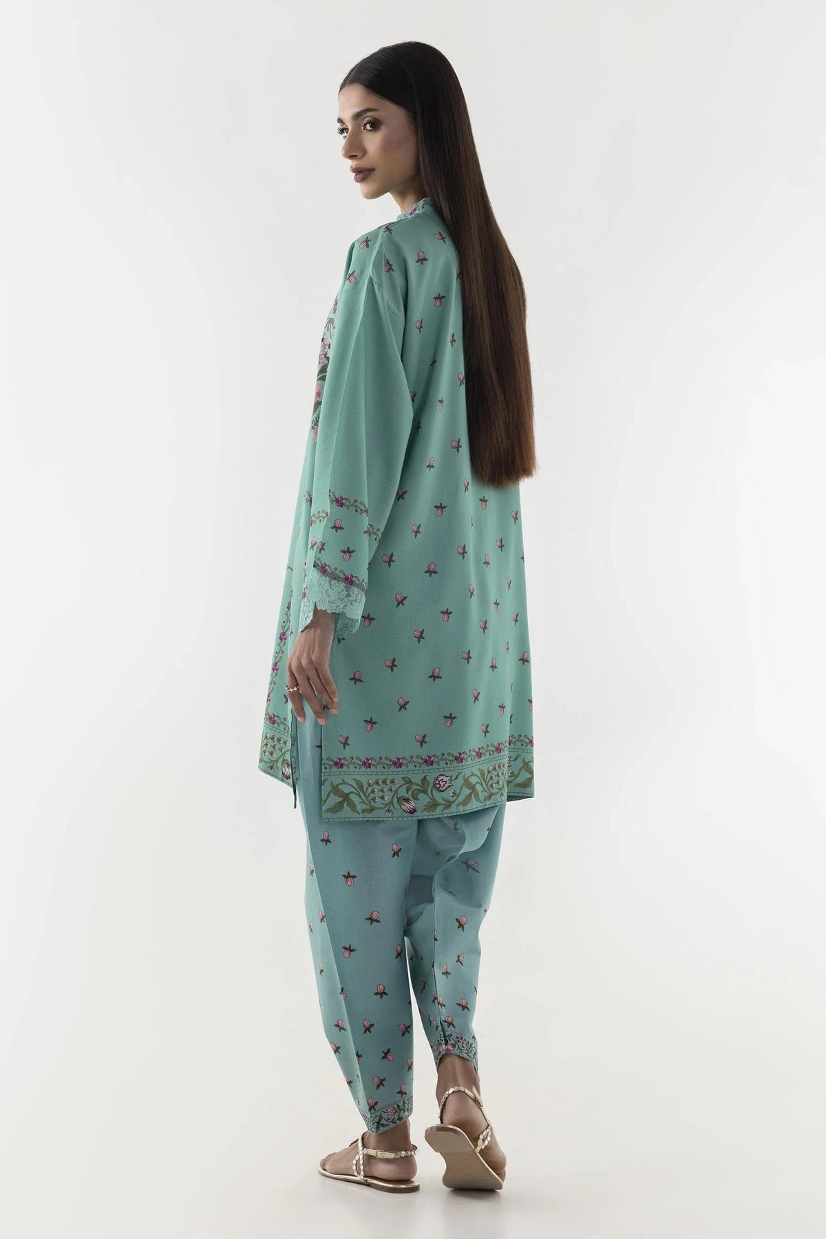 Stitched Multi Printed Shirt + Shalwar