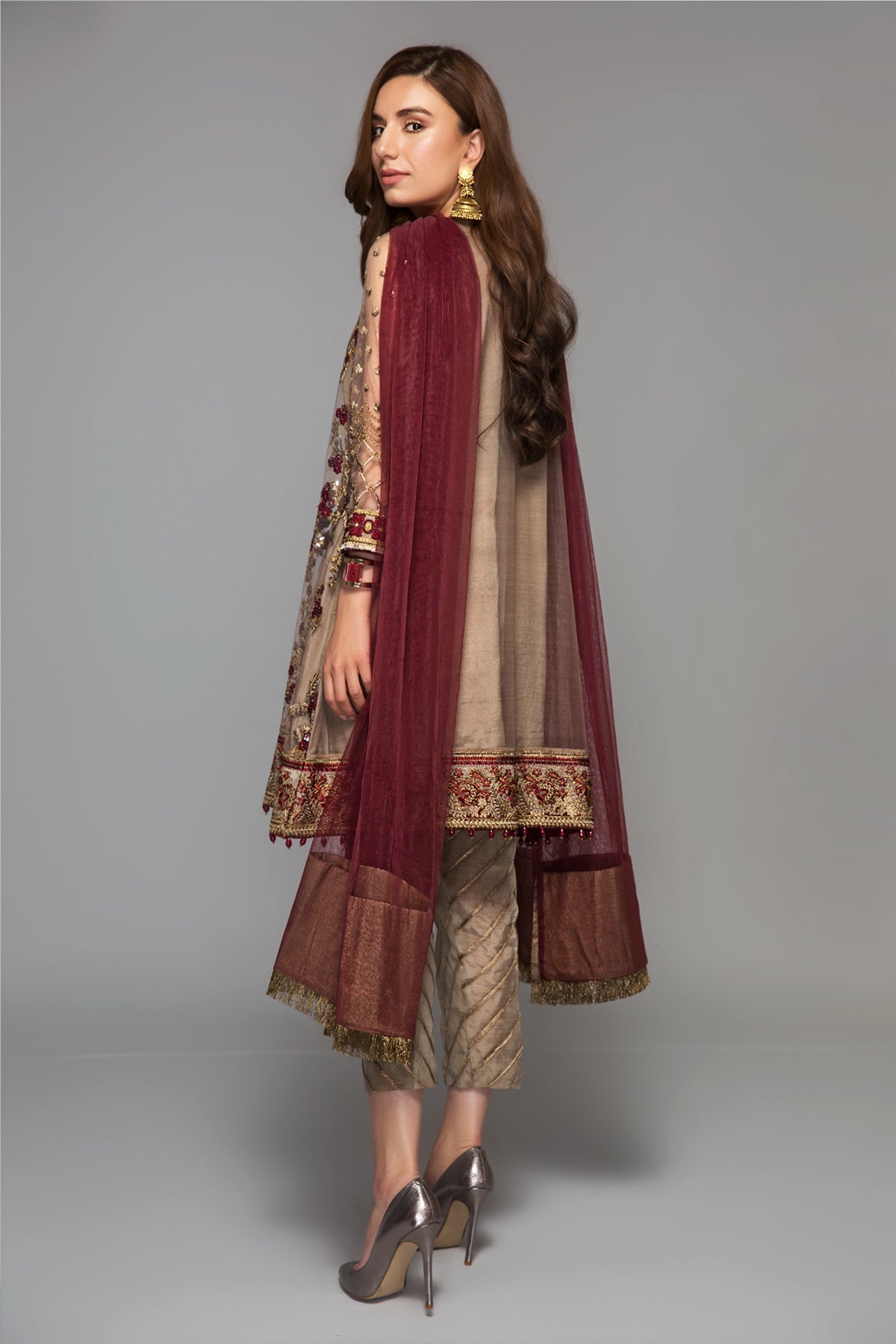 Embroidered Net Uf-14