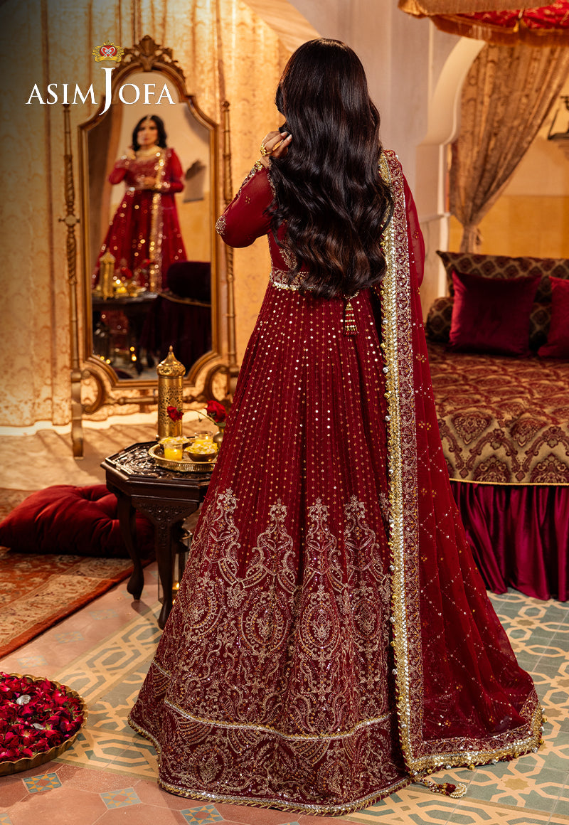 AJJJ-08 EMBROIDERED CHIFFON 3 PCS