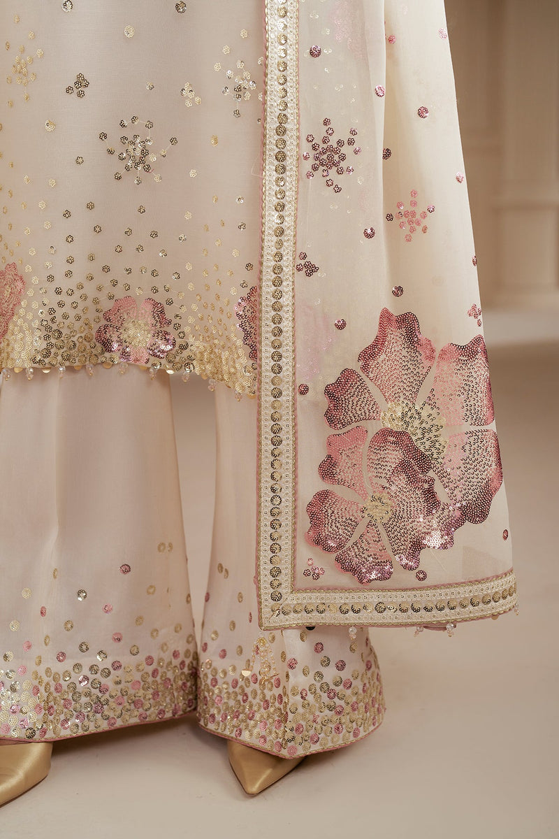 Embroidered Chiffon Uc-3069