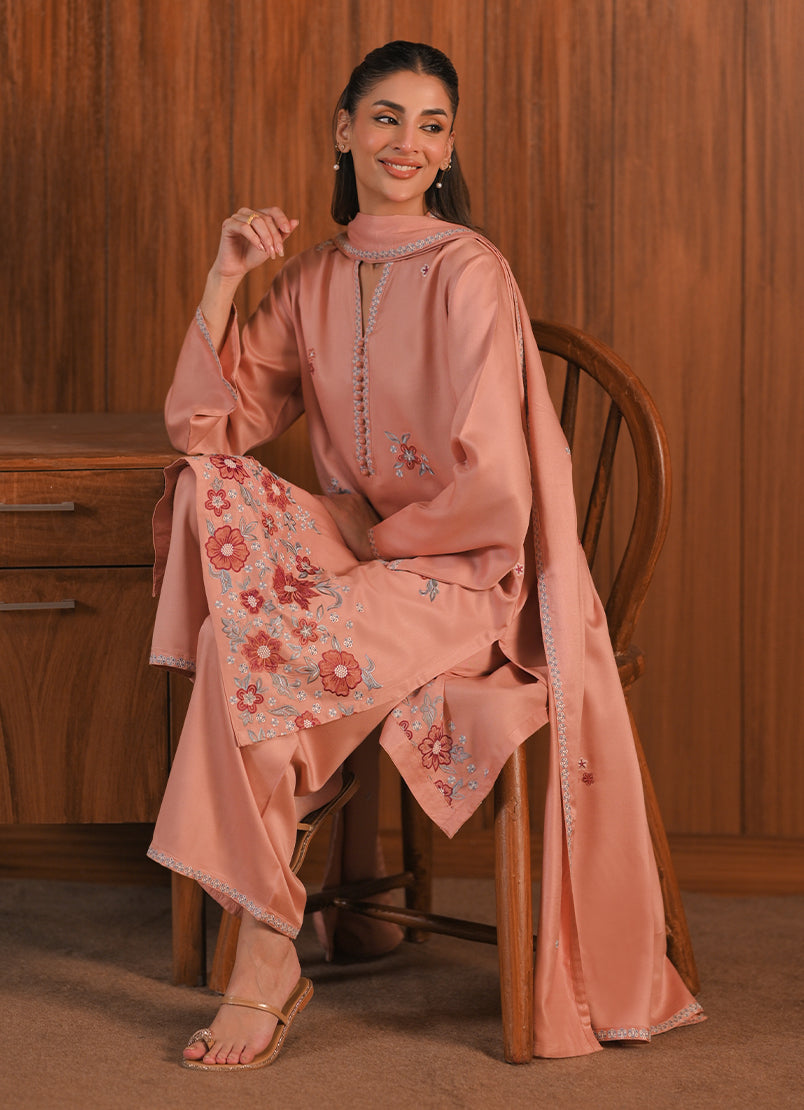 Sarina Slate Shirt And Dupatta