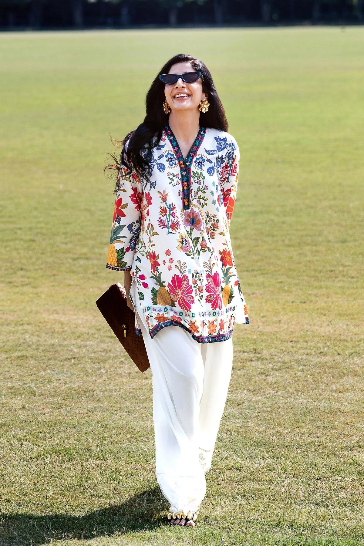 Stitched Blended Jacquard Printed Shirt