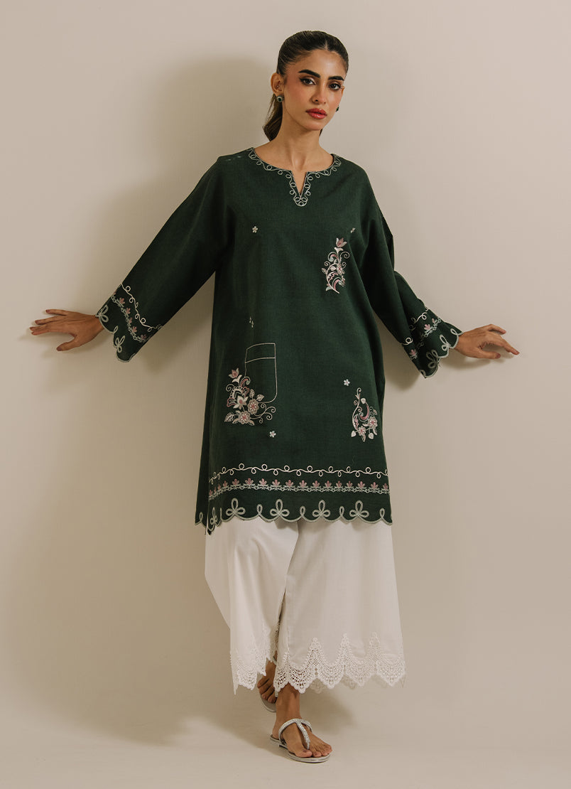 Embroidered Kurta - 14278251357020