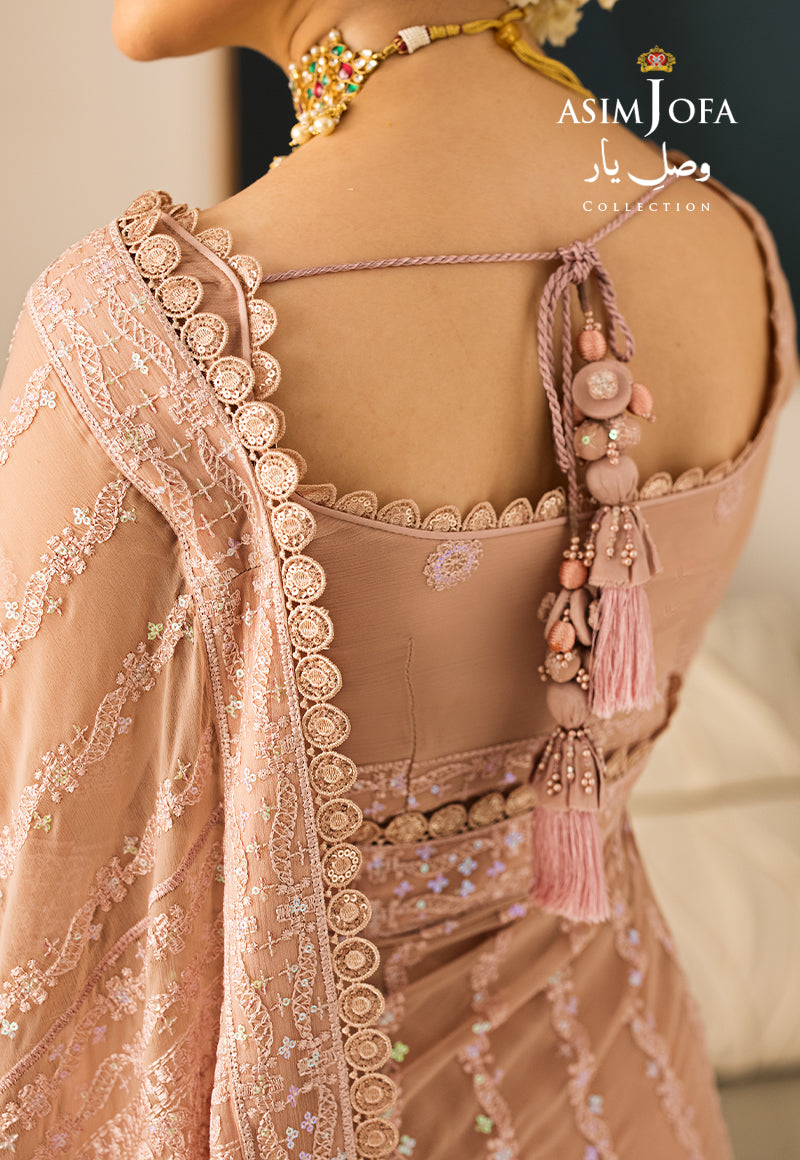 Ajvyd-09 Embroidered Stitched 3 Pcs