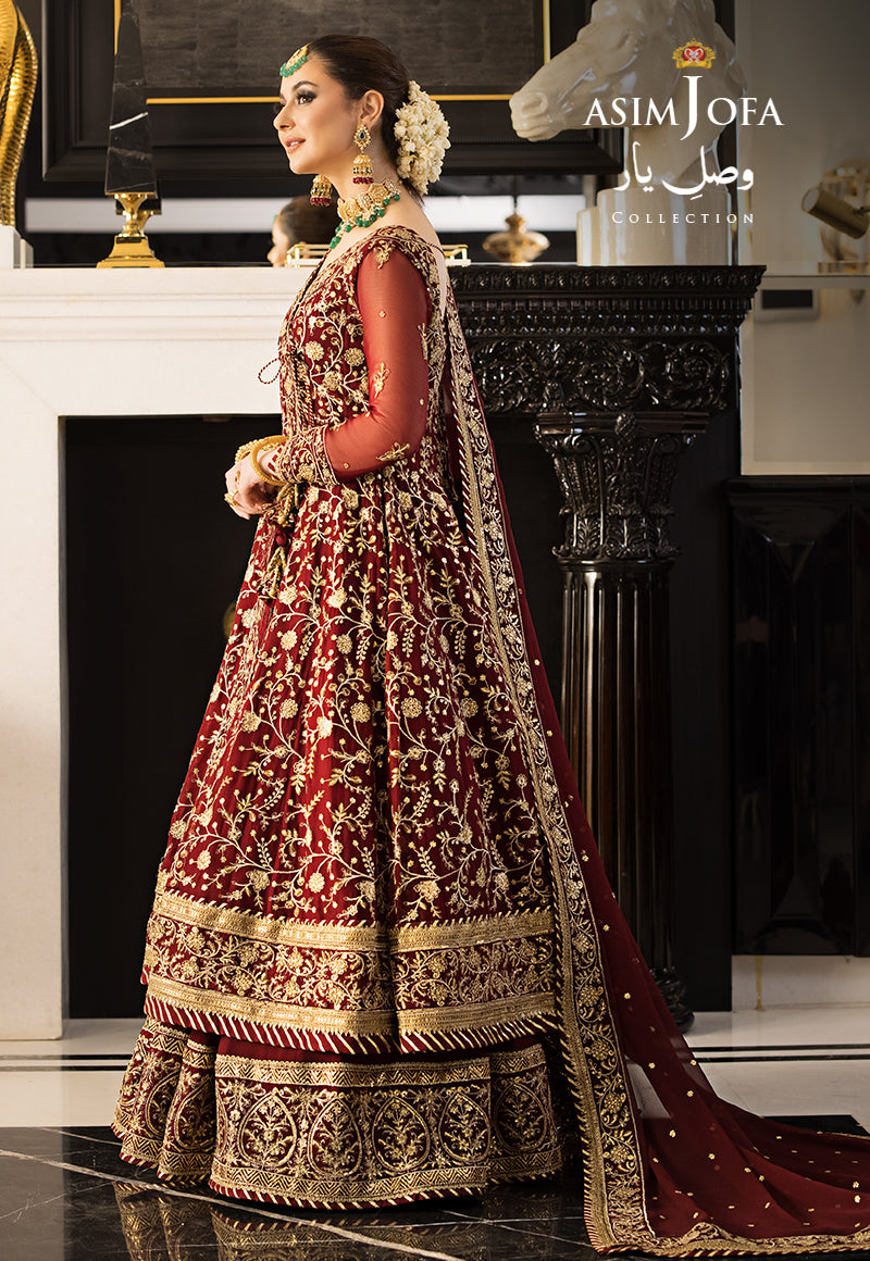 AJVY-03 DESIGNERS STITCHED EMBROIDERED CHIFFON 3 PCS