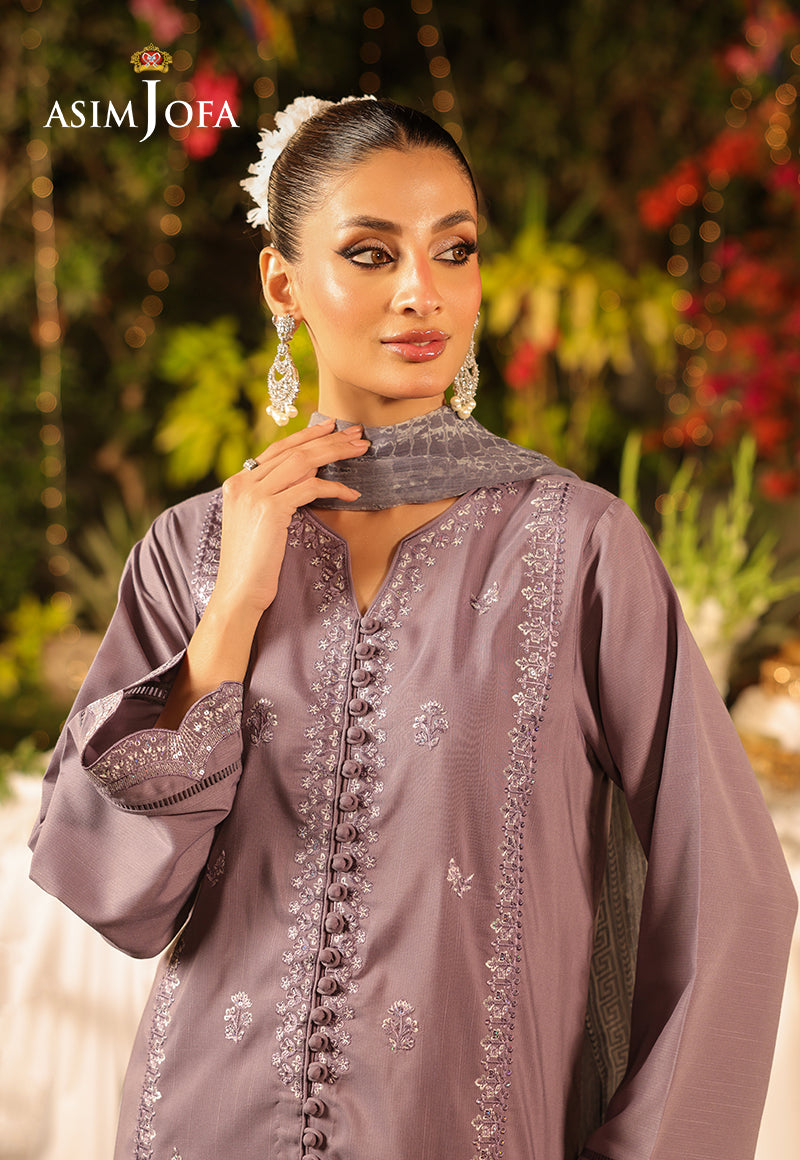 Ajpb-171 Embroidered Raw Silk 3Pc