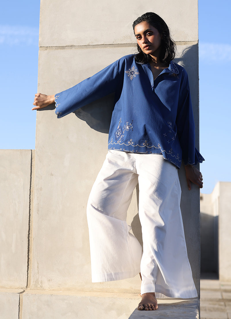 Embroidered Top