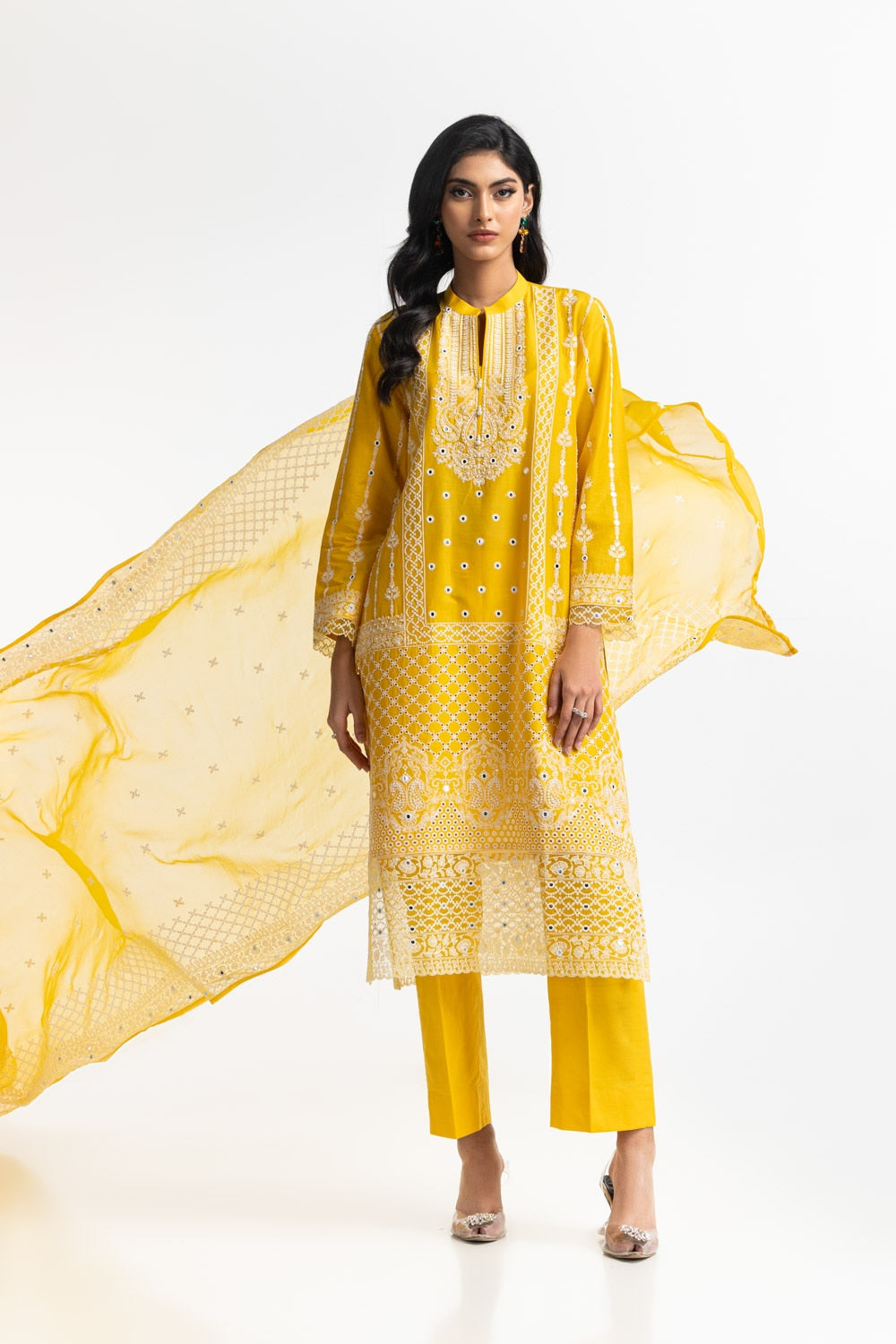 3PC Lawn Embroidered Suit