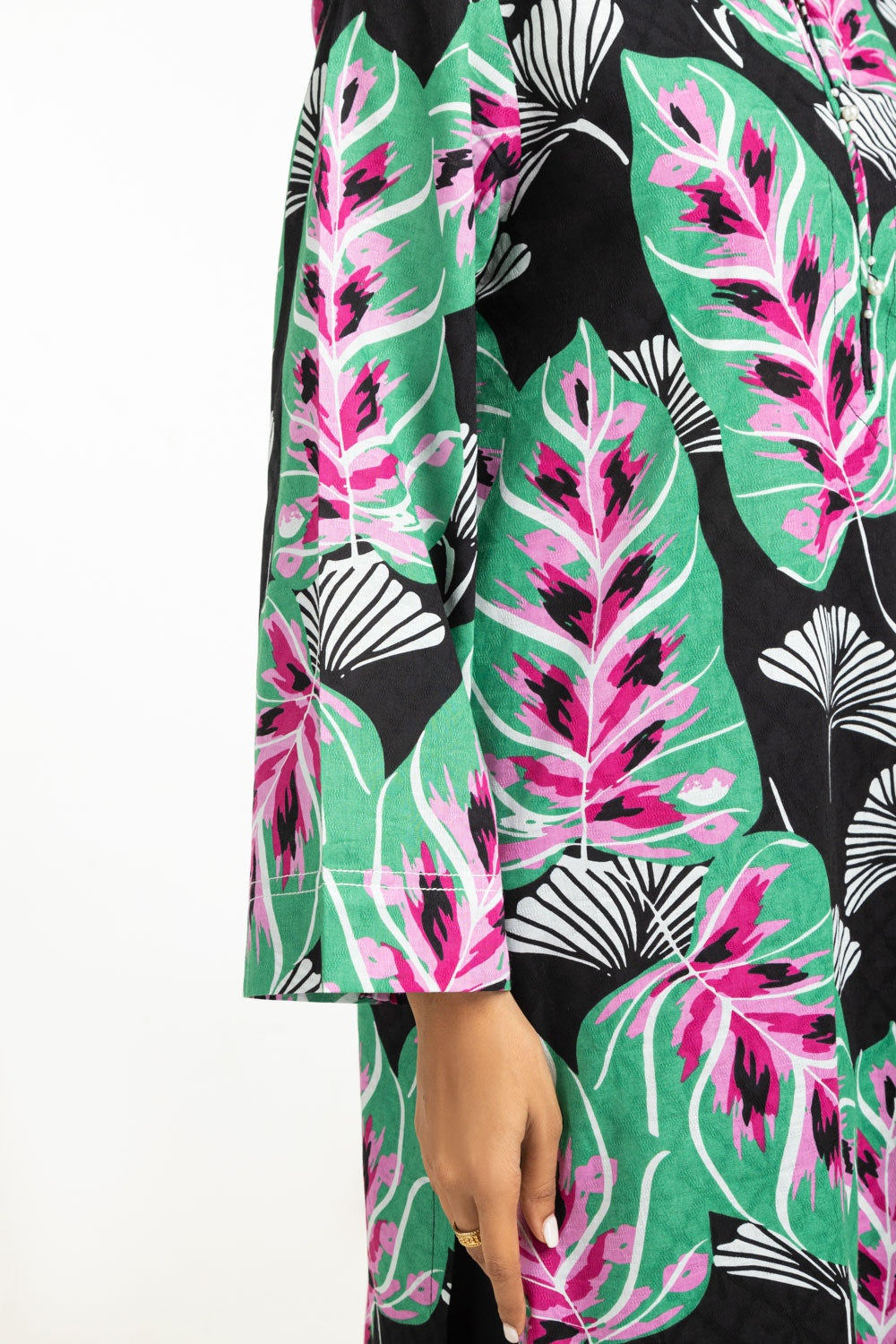 3PC Jacquard Printed Suit