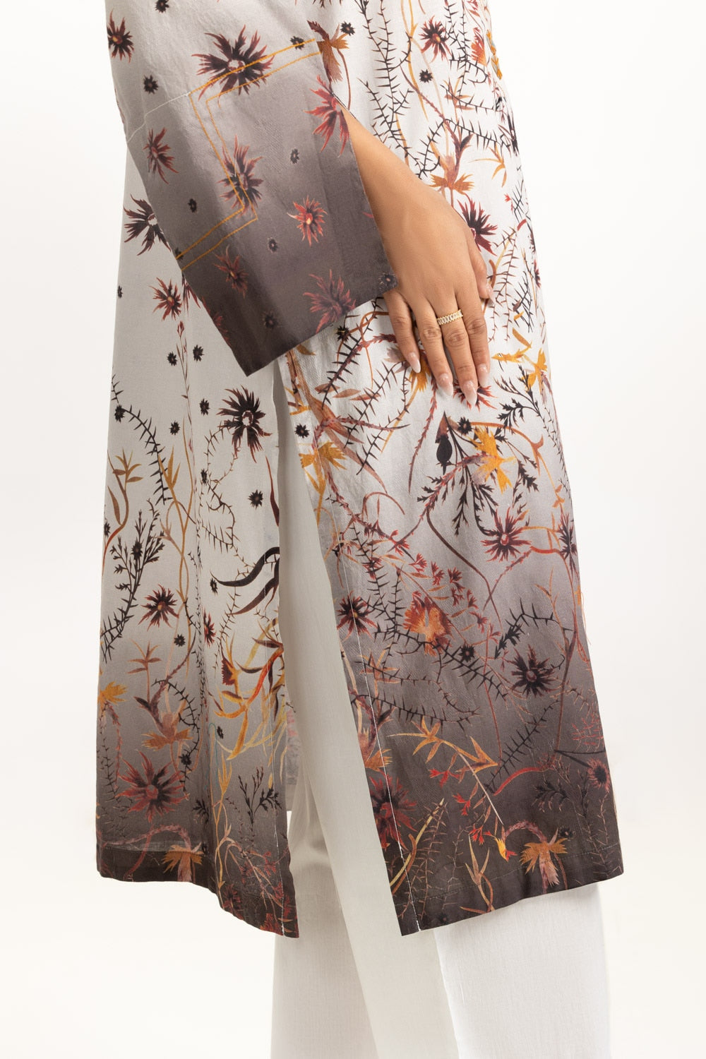3PC Jacquard Printed Suit
