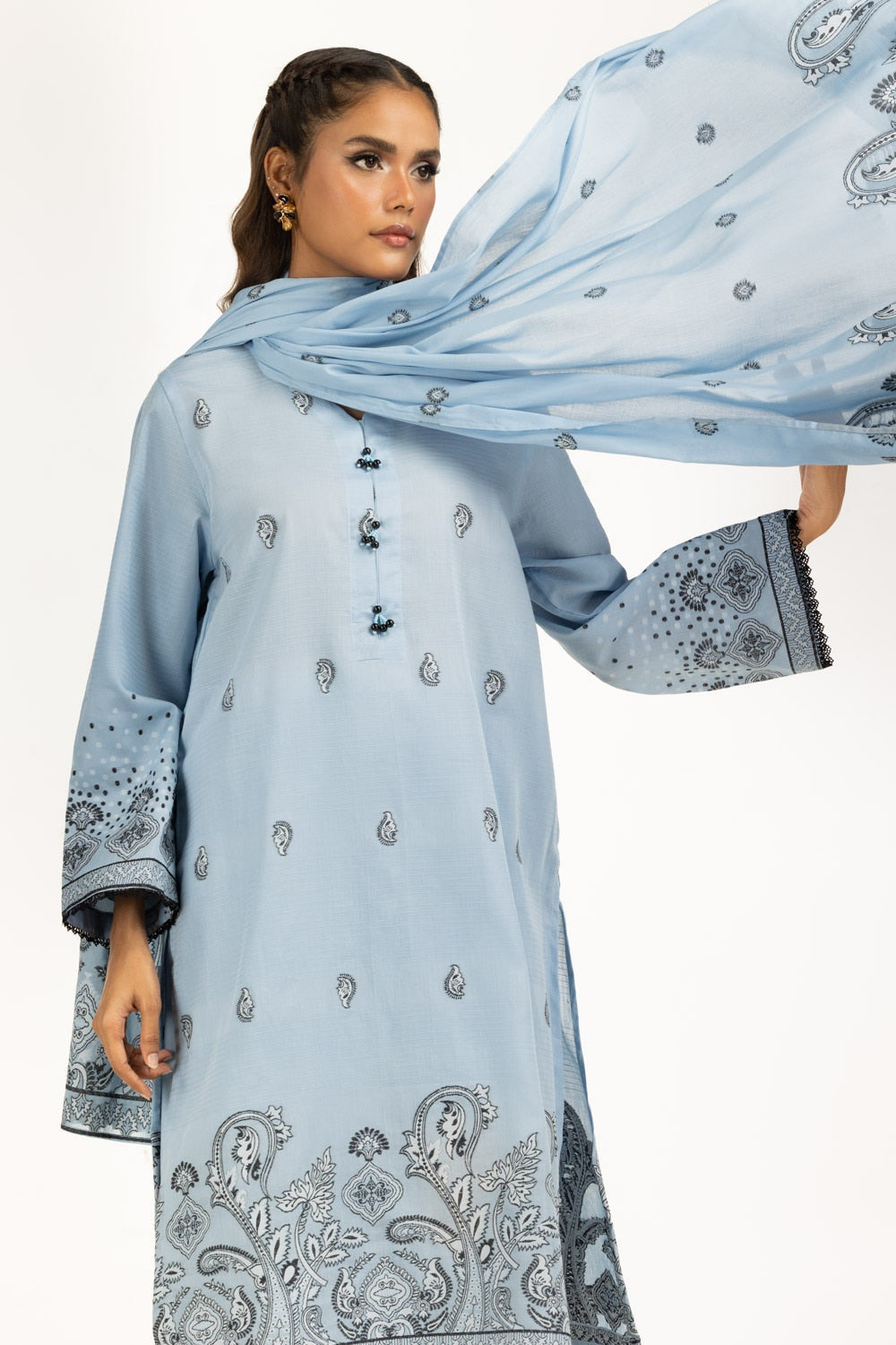 3PC Jacquard Suit
