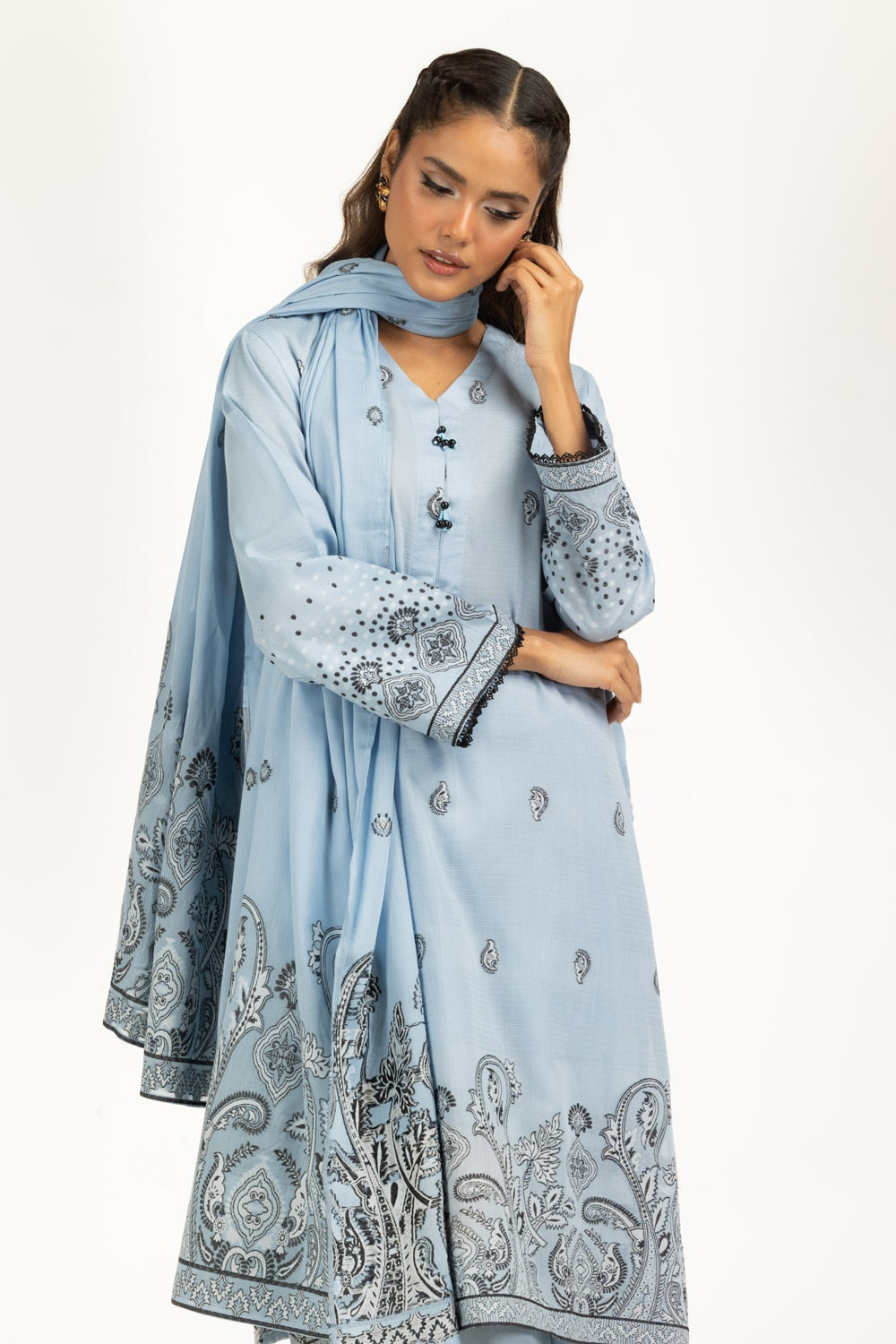3PC Jacquard Suit